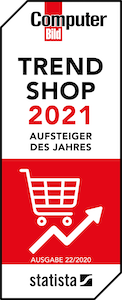 Computer Bild Trend-Shop 2021 - Aufsteiger des Jahres - Ausgabe 22/2020 - statista