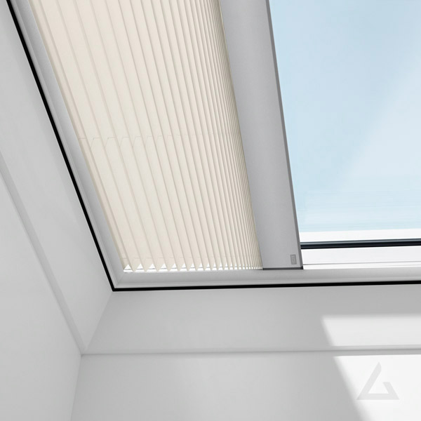 Plissee FMG elektrisch für Flachdach Fenster